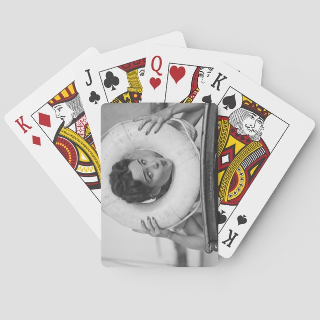 Jeu De Cartes Femme Possédant 3 (dos)