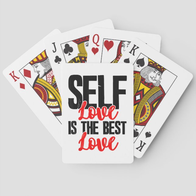 Jeu De Cartes Femmes Chemises D'Autonomisation - L'Amour De Soi  (dos)