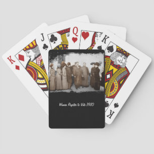 Jeu De Cartes Femmes inscrites pour voter