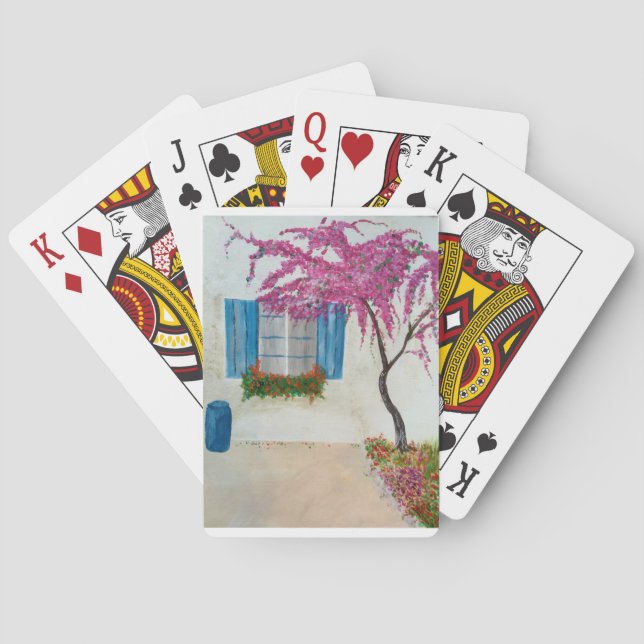 Jeu De Cartes Fenêtre grecque (dos)