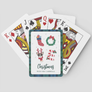 Jeu De Cartes Festif Noël Nom de famille correspondant