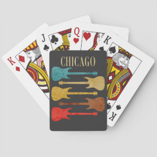 Jeu De Cartes Festival de concert de guitares vintage de Chicago