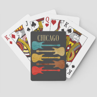 Jeu De Cartes Festival de concert de guitares vintage de Chicago