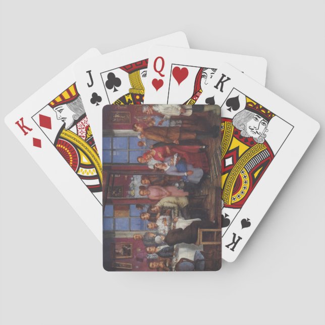 Jeu De Cartes Fête de crémaillère en Russie (dos)