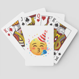 Jeu De Cartes Fête d'émoticônes drôles