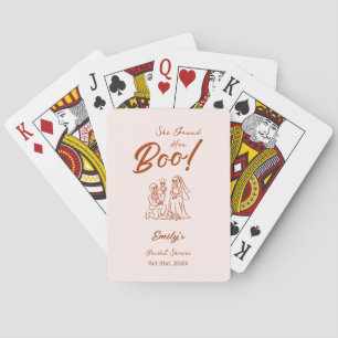 Jeu De Cartes Fête des mariées d'Halloween Whimsical dessinée à 