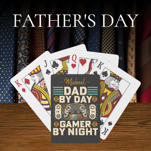 Jeu De Cartes Fête des pères papa par jour Gamer par nuit