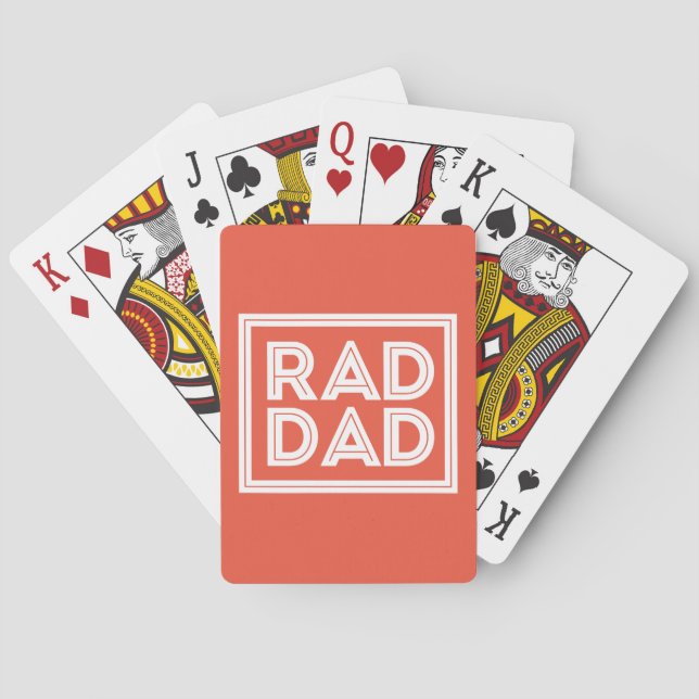 Jeu De Cartes Fête des pères - Rad Dad (dos)