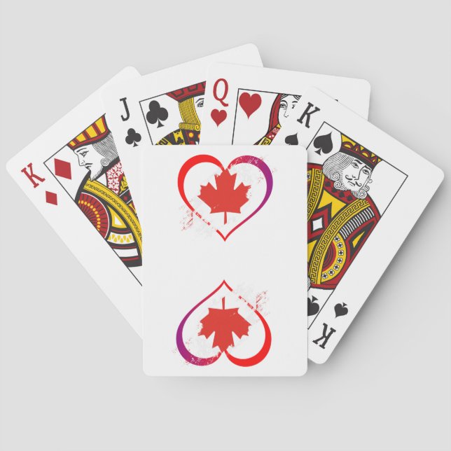 Jeu De Cartes Fête du Canada (dos)
