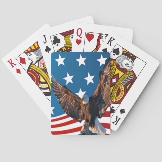 Jeu De Cartes Fête du Travail des États-Unis 4 juillet Fête (dos)