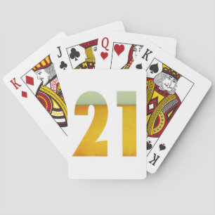 Jeu De Cartes Fêter le 21e anniversaire