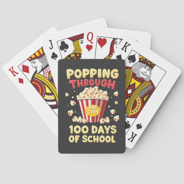 Jeu De Cartes Fêter les 100 jours d'école (dos)