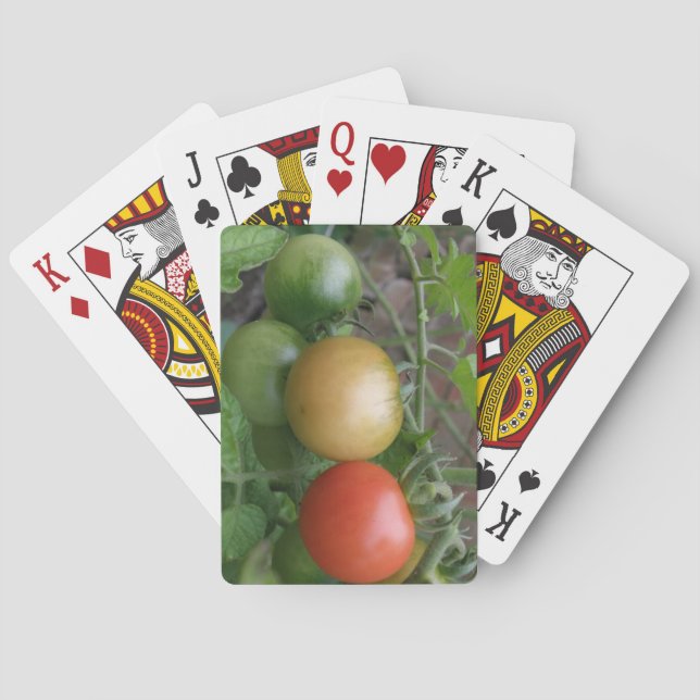 Jeu De Cartes Feu de circulation Tomates Jouer Cartes (dos)