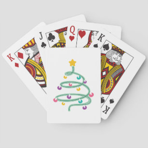 Jeu De Cartes Feu de Noël arbre de Noël