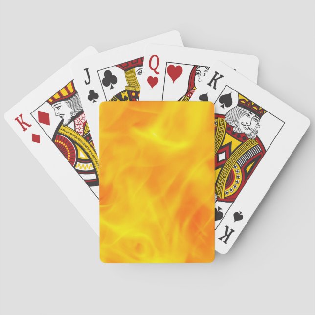 Jeu De Cartes Feu et flammes (dos)