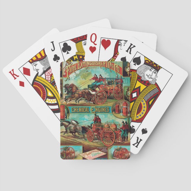Jeu De Cartes Feu Extinguisher MFG Co. (dos)