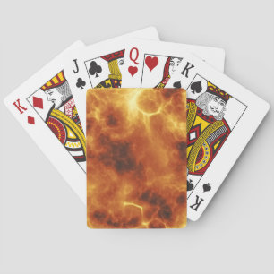 Jeu De Cartes Feu   Zazzle_Growshop.