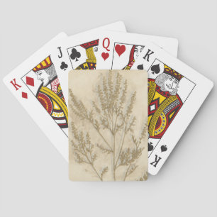 Jeu De Cartes Feuillage doré II