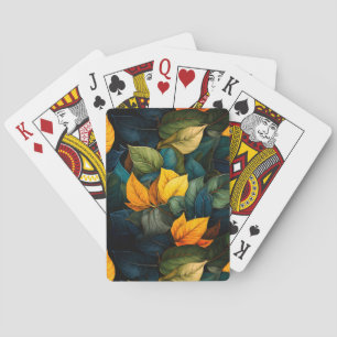 Jeu De Cartes Feuille d'art