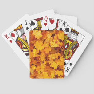 Jeu De Cartes Feuilles d'automne