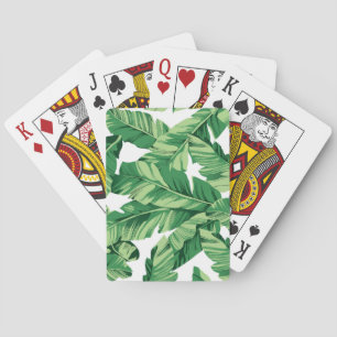 Jeu De Cartes Feuilles de bananier