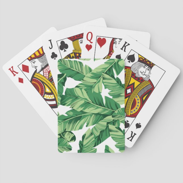 Jeu De Cartes Feuilles de bananier (dos)