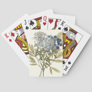 Jeu De Cartes Feuilles de dentelle - Fleurs et feuillage