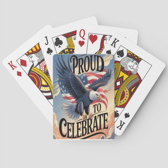 Jeu De Cartes fier de célébrer (dos)