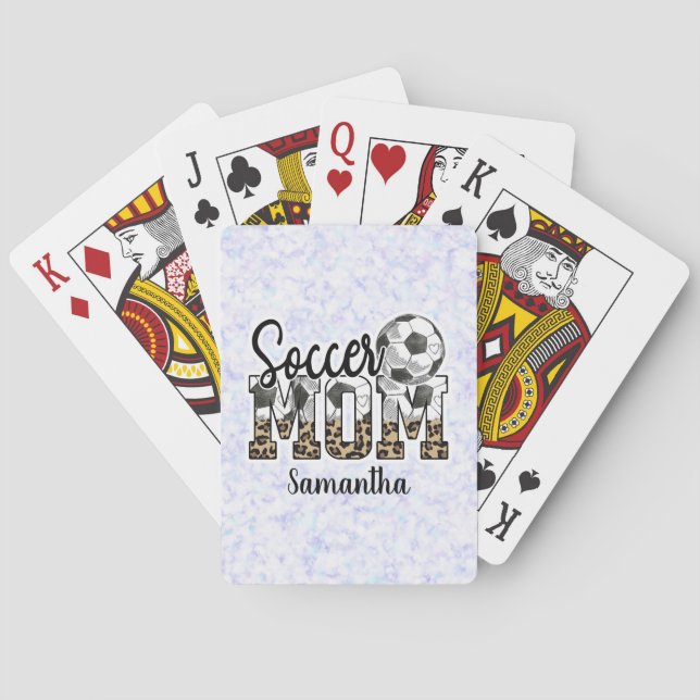 Jeu De Cartes Fier Soccer Maman - Champion de Sideline (dos)