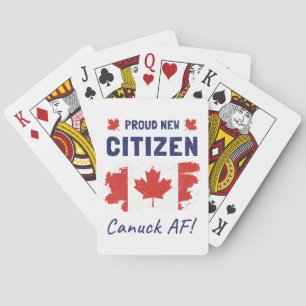 Jeu De Cartes Fière nouvelle citoyenne canadienne, cérémonie de 