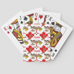 Jeu De Cartes Fièrement le castor canadien