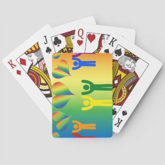 Jeu De Cartes Fierté Avec Nos Coeurs Classique Jouer Des Cartes