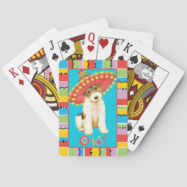 Jeu De Cartes Fiesta Wire Fox Terrier (dos)