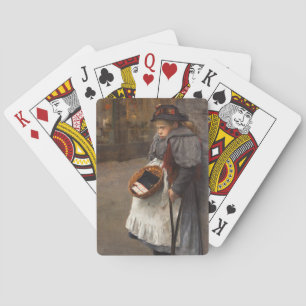 Jeu De Cartes Fille aux allumettes Pauvre gamin des rues Pauvret