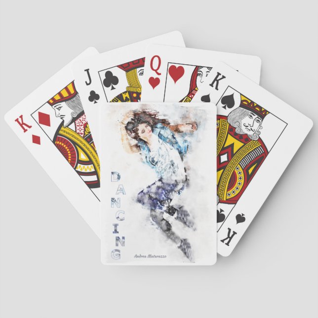 Jeu De Cartes Fille dansante 2 (dos)