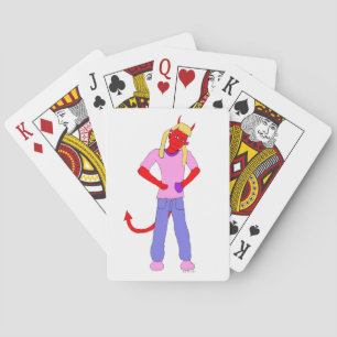 Jeu De Cartes fille diabolique
