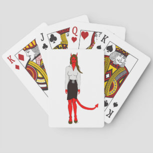 Jeu De Cartes fille diabolique