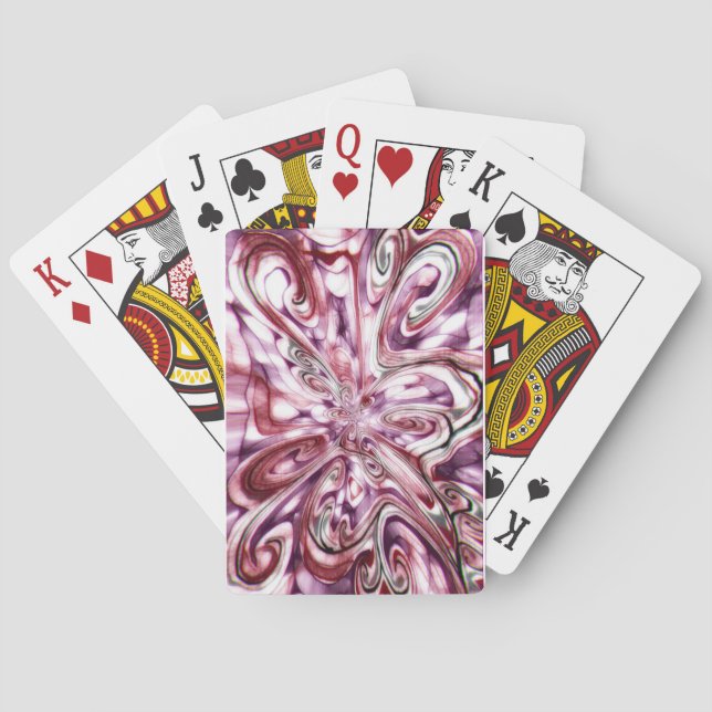 Jeu De Cartes Fille en colère (dos)