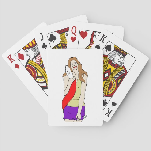 Jeu De Cartes fille foy (dos)