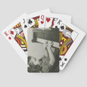 Jeu De Cartes Fille jouant du piano