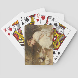 Jeu De Cartes Fille nourricière canards (par Frederick Morgan)