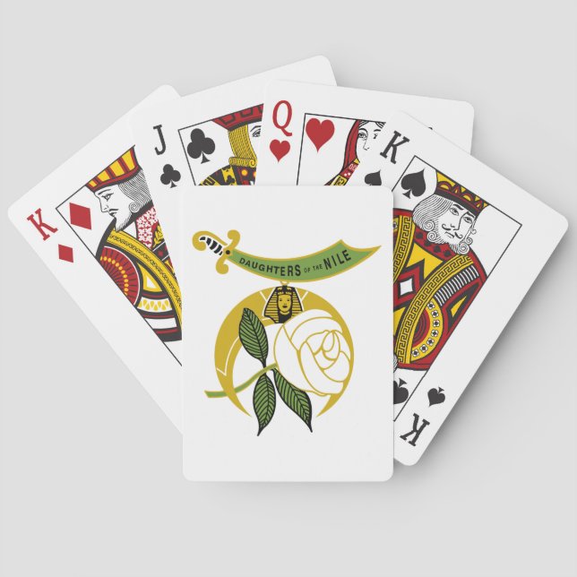 Jeu De Cartes Filles du Nil (dos)