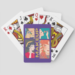 JEU DE CARTES FILLES MAKEUP