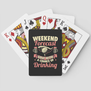 Jeu De Cartes Fin De Semaine Prévision Golf Avec Une Chance De B