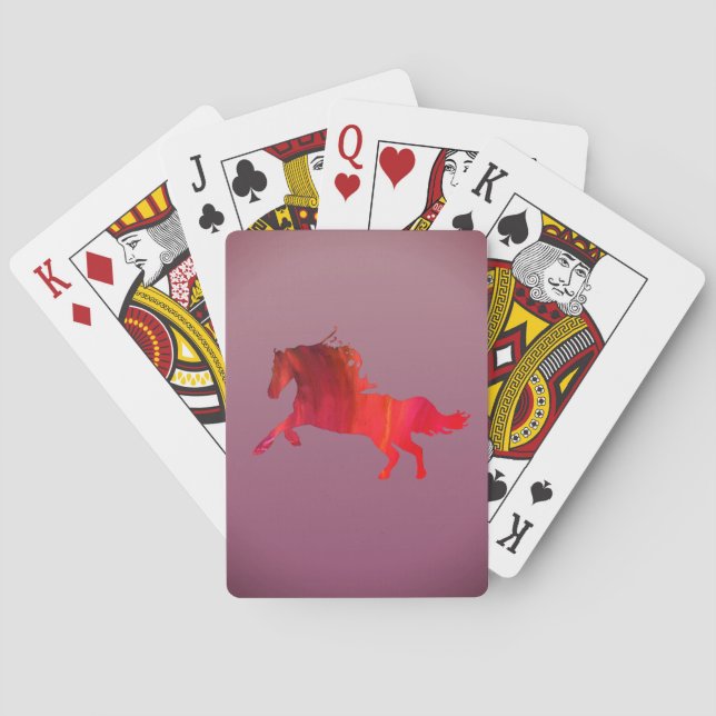 Jeu De Cartes Fire horse Classic Playing Cartes (dos)