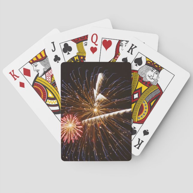 Jeu De Cartes Fireworks display on Savannah River (dos)
