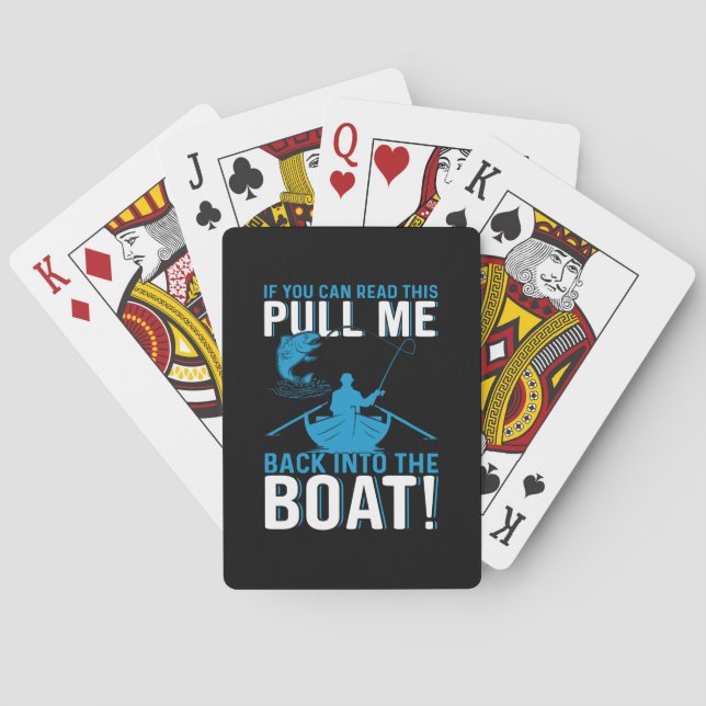 Jeu De Cartes Fisher Gift Back Into The Boat (dos)