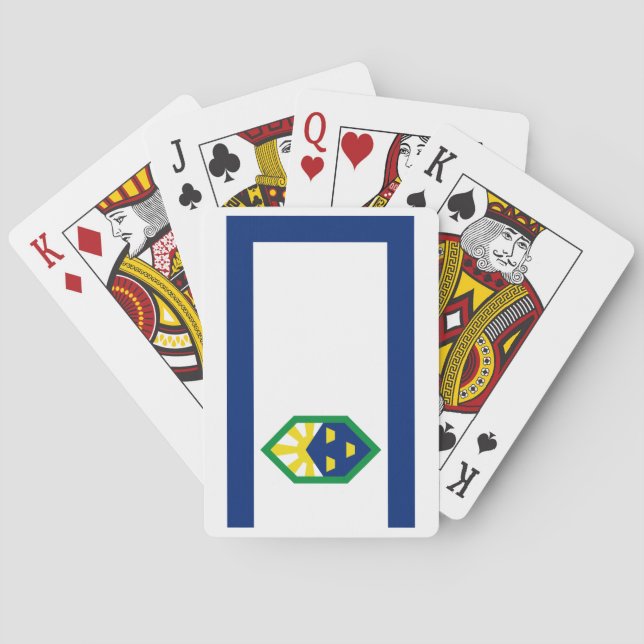 Jeu De Cartes Flag of Colorado Springs, Colorado (dos)