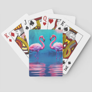 Jeu De Cartes Flamant rose Animaux Animaux Faune Sauvage Coloré