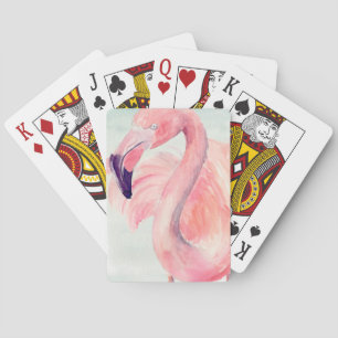 Jeu De Cartes Flamant rose Pastel